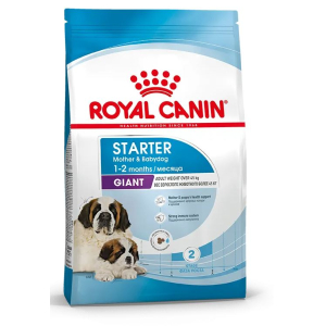 Royal Canin Giant Starter сухой корм для щенков гигантских пород до 2-х месяцев, беременных и кормящих сук 4кг