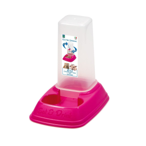 Поилка-кормушка Georplast с антискользящими ножками маленькая 0,7л