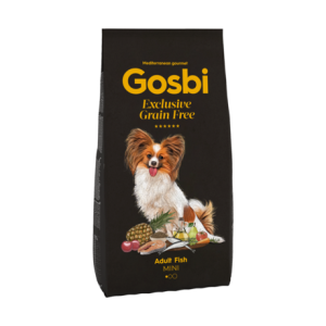 GOSBI EXCLUSIVE GRAIN FREE ADULT FISH MINI сухой корм для собак мелких пород с рыбой, беззерновой 7кг