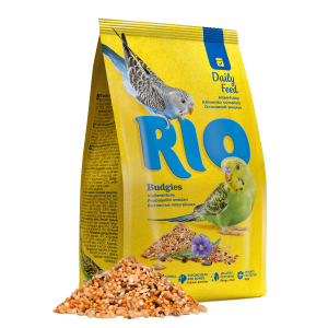 RIO Корм для волнистых попугаев Основной рацион - сбалансированная зерновая смесь.