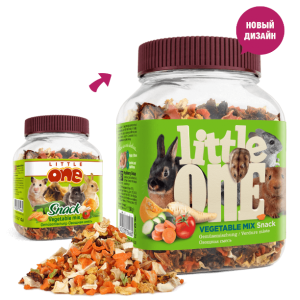 Little One Лакомство "Овощная смесь" 150г