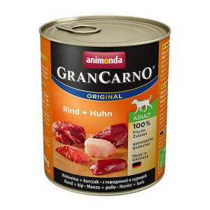 Animonda Gran Carno Консервы для собак (говядина, курица), 800г