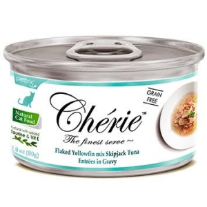 Cherie хлопья тунца в подливке¶