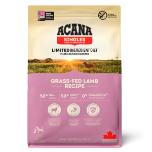 Acana Singles Grass-fed Lamb сухой корм для собак всех пород ягненок 2кг
