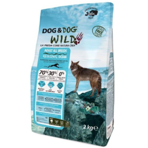 Dog&Dog Wild Regional Ocean Adult All Breeds для взрослых собак всех пород (океаническая рыба, лосось), 2 кг