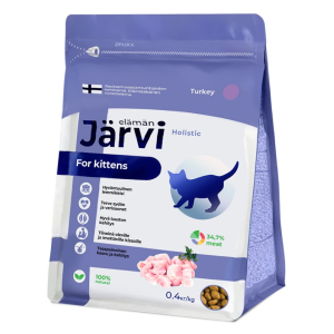 Jarvi сухой корм для котят с индейкой,0,4кг