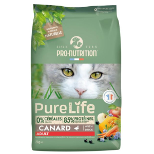 Flatazor Pure Life Adult Cat сухой корм для кошек (утка) 2 кг
