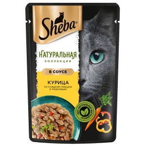 Sheba Nature's Collection (Курица и паприка в соусе) 75 г
