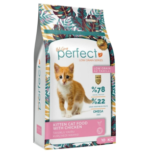 Perfect Kitten Cat Food with Chicken для котят (курица), 10кг