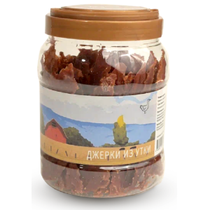 NORD FARM  лакомство для собак Джерки из утки 600гр