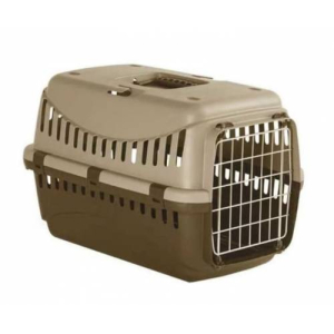 MP Bergamo Переноска для животных, с металлической дверцей (L), 58х38х38см