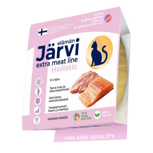 Jarvi Extra meat line  для кошек и котят, желе (индейка и горбуша) 50гр