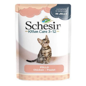 Schesir для котят от 3 до 12 месяцев (курица), 85 гр