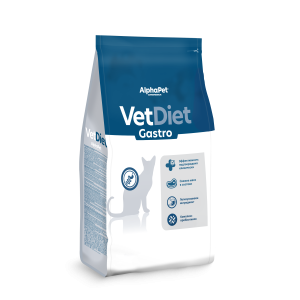 AlphaPet Vet Diet сухой корм для взрослых кошек при расстройстве пищеварения 1,5кг