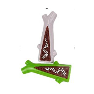 Ветка с щетиной для чистики зубов и массажа десен 18 см