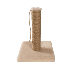 Когтеточка столбик 0,40 (джут) цв.бежевый
