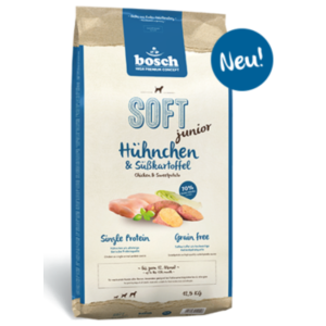 Bosch Soft Junior Корм сухой беззерновой для щенков (цыпленок, батат), 1кг