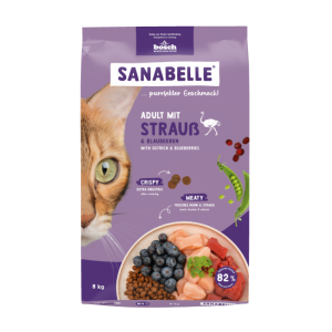Bosch Sanabelle Adult Ostrich сухой корм для кошек (страус) 8кг