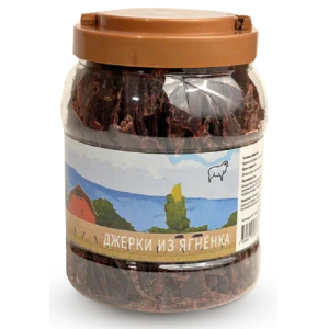 NORD FARM  лакомство для собак Джерки из ягнёнка 600гр