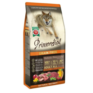 Primordial Dog Adult Wild Boar&Lamb сухой корм для собак (дикий кабан, ягнёнок) 12кг