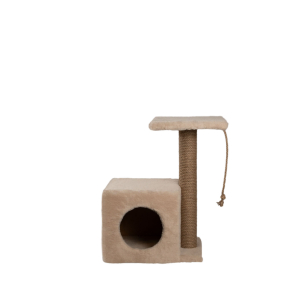 Cat-House Когтеточка для кошек (домик с боковой полкой), 58см