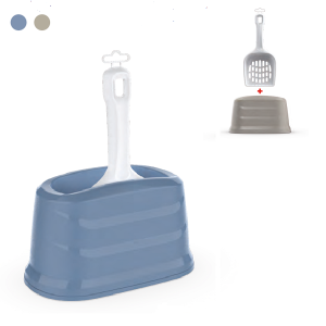 Совок с подставкой Georplast POCKET PLUS для лотка , 21,5*12*28 см