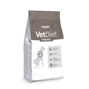 AlphaPet Vet Diet сухой корм для собак при заболеваниях печени 2кг