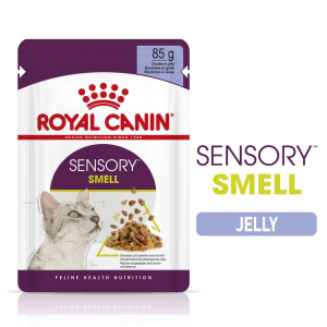 Royal Canin Корм консервированный полнорационный для кошек до 7 лет, стимулирующий обонятельные рецепторы, кусочки в желе, 0,085кг