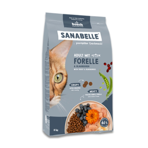 Bosch Sanabelle Adult сухой корм для кошек (форель) 8кг