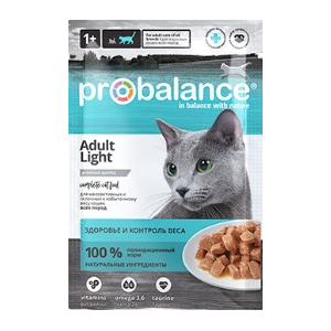 ProBalance Gourmet Diet для кошек с телятиной и ягненком в желе,85г