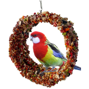 Smile King Лакомство для мелких птиц, попугаев Лакомые качели 180гр