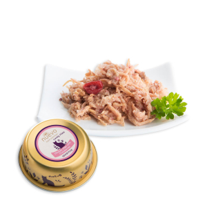 NUEVO SENSITIVE консервы для кошек с куриным филе, клюквой и льняным маслом 85гр