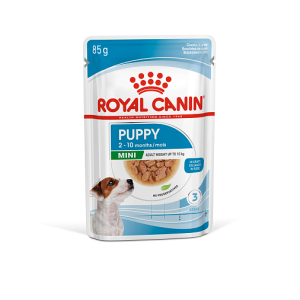 Royal Canin Mini Puppy влажный корм для щенков мелких пород в возрасте до 10 месяцев 85гр