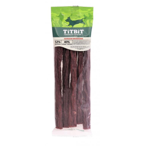 TiTBiT Золотая коллекция Лакомство для собак (баранина, говяжье сердце), 75г