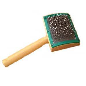 For Friends Щетка деревянная с каплей для питомца, 60х50мм