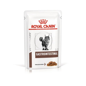 Royal Canin Gastrointestinal Корм консервированный полнорационный диетический для кошек при острых расстройствах пищеварения, соус, 0,085 кг
