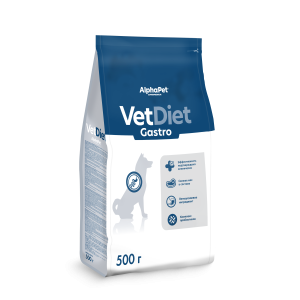 AlphaPet Vet Diet сухой корм для собак при растройстве пищеварения 500г
