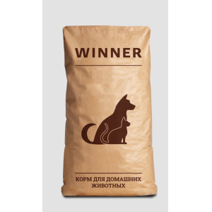 Мираторг Winner сухой корм  для кошек всех пород с говядиной,15кг