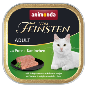 Animonda Vom Feinsten Консервы для кошек (индейка, кролик), 100г