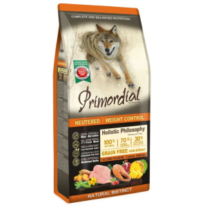Primordial Dog Adult Neutered/Weight control сухой корм для стерилизованных собак контроль веса  (индейка и лосось) 2кг