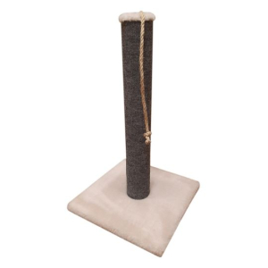 Когтеточка столбик 50см (ковролин) ЛАЙТ цвет бежевый