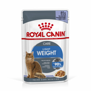 Royal Canin Ultra Light Корм консервированный для взрослых кошек в желе, 85г