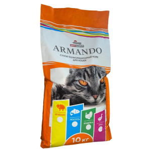 ARMANDO сухой корм для кошек "со вкусом лосося" 10кг