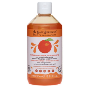 Iv San Bernard Fruit of the Groomer Orange шампунь для слабой выпадающей шерсти с протеинами овса,500 мл