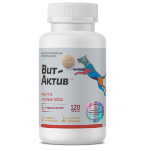 Вит-Актив С-И формула здоровья собак 120 таб.