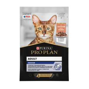 Purina Pro Plan Корм консервированный для кошек (лосось в соусе), 85г