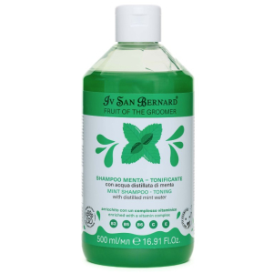 Iv San Bernard Fruit of the Groomer Mint-шампунь для шерсти,500 мл