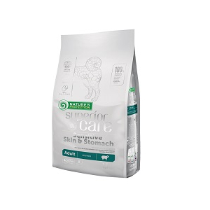 Natures Protection SC Sensitive Lamb All Breeds сухой корм для собак всех пород с чувствительным пищеварением и пищевой аллергией 1,5кг