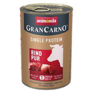 GranCarno Adult Single Protein Pure Beef консервы для собак с говядиной 400г