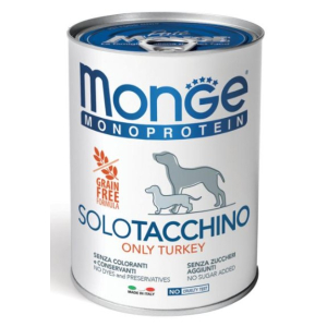 Monge Dog Monoprotein Монобелковый паштет для собак (Индейка), 400гр